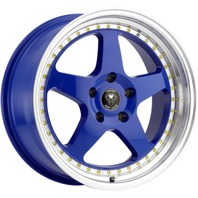 Venom 11 Blue Machined Wheel