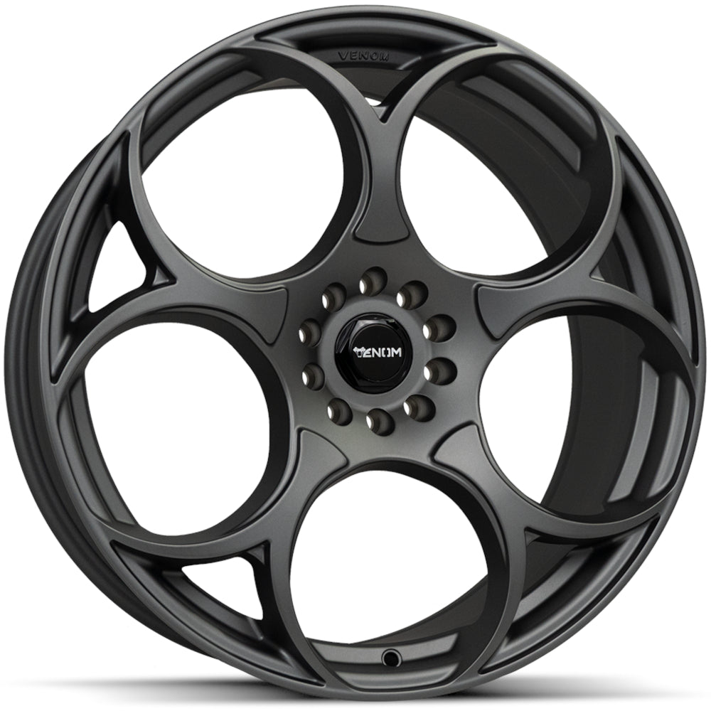 Venom 43 Matte Gunmetal Wheel