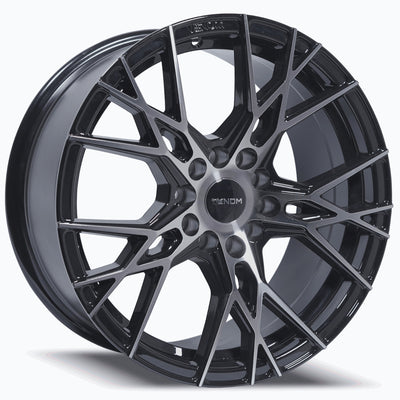 Venom 51 Black Machined Wheel
