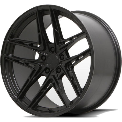 Verde Incise Satin Black Wheel