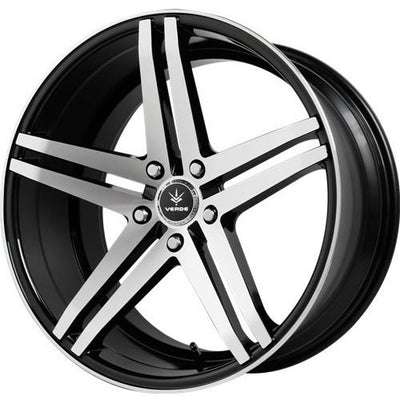 Verde Parallax Black Machined Wheel