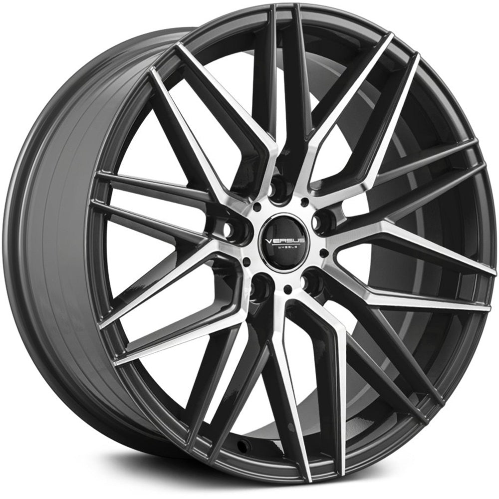 Versus Racing VS1121 Black Machined Wheel