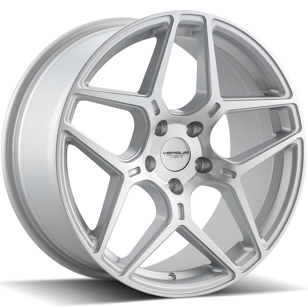 Versus Racing VS23 Silver Machined Wheel