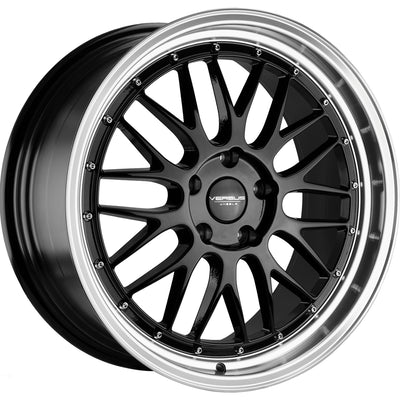 Versus Racing VS243 Black Machined Wheel