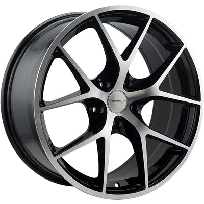 Versus Racing VS263 Black Machined Wheel
