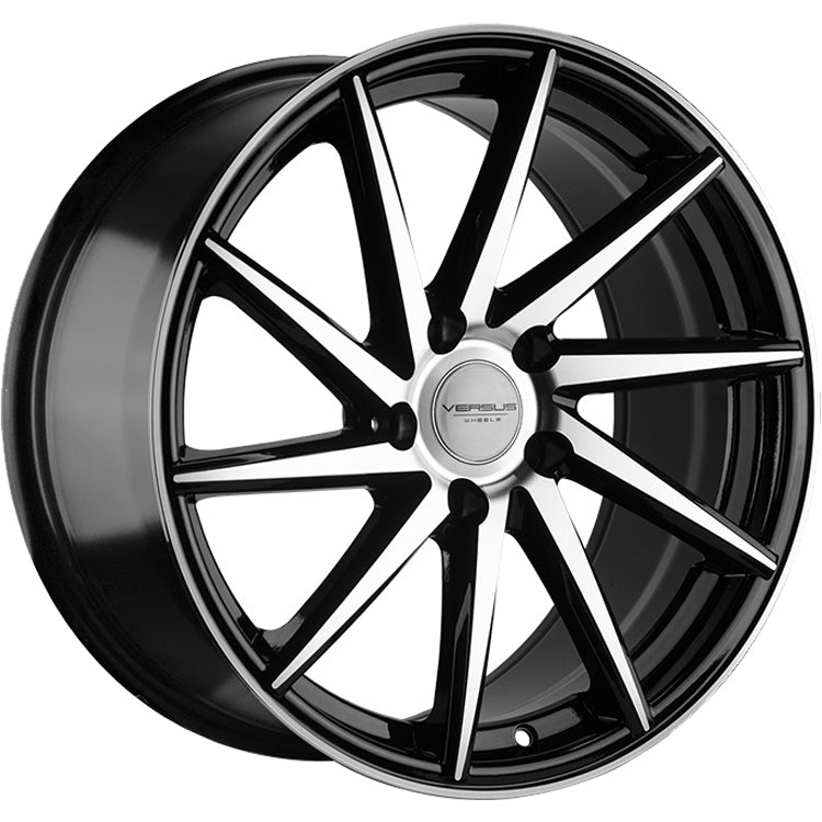 Versus Racing VS267 Black Machined Wheel