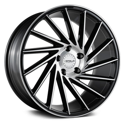 Versus Racing VS32 Black Machined Wheel