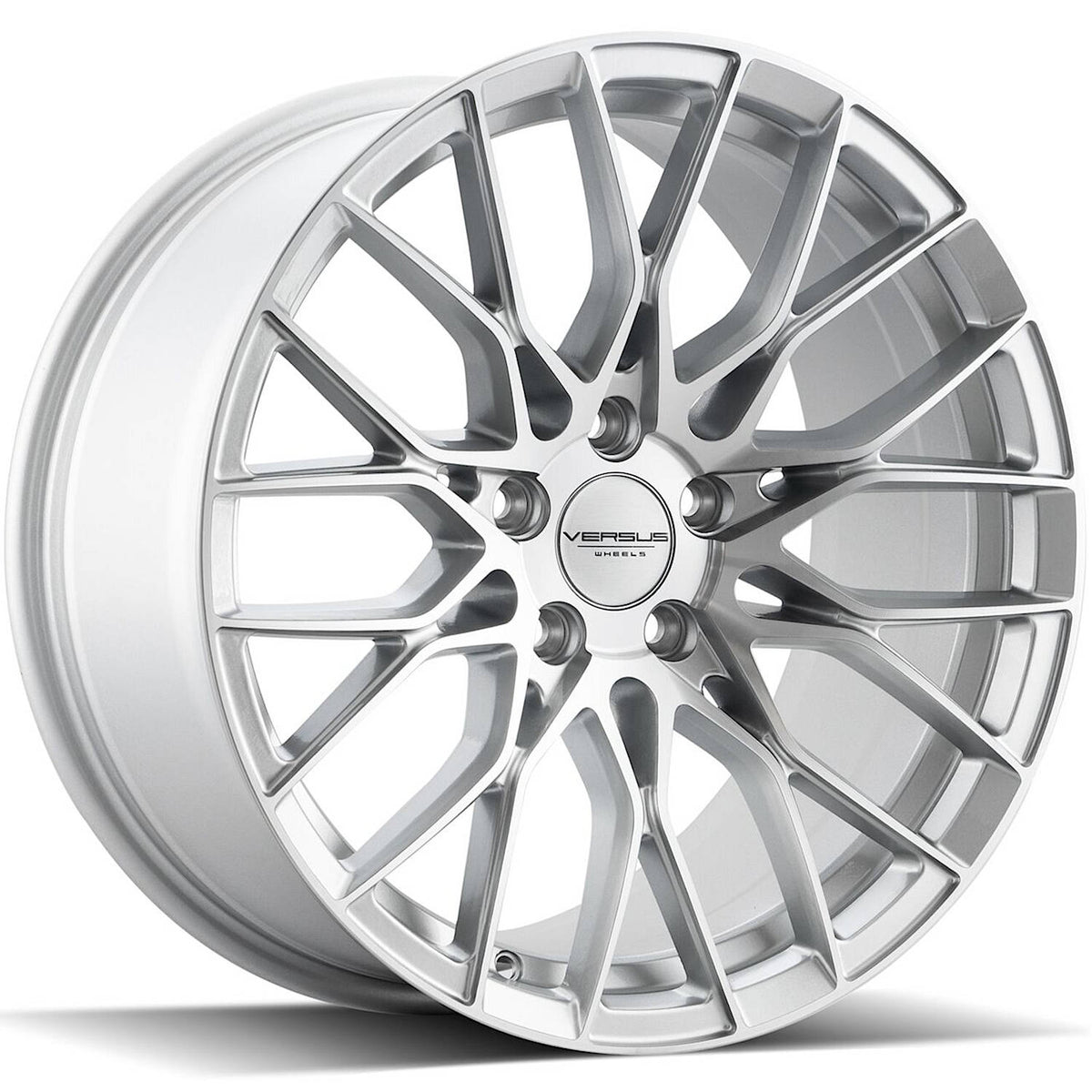 Versus Racing VS442 Silver Machined Wheel