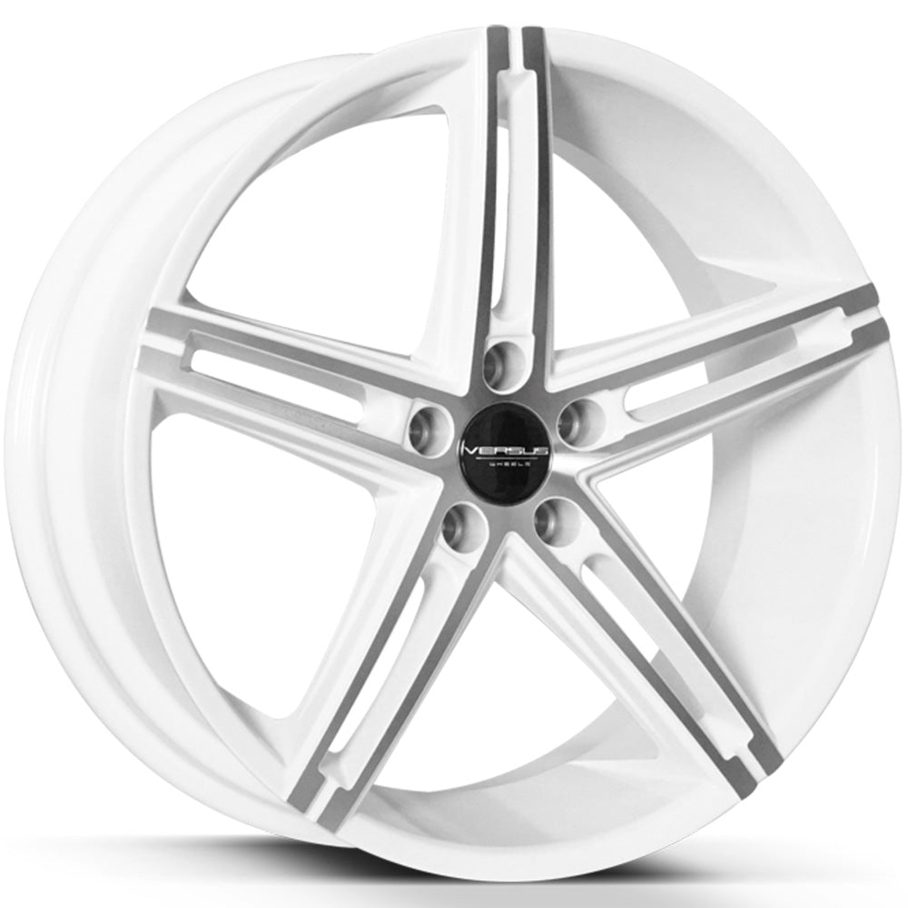 Versus Racing VS453 White Machined Wheel