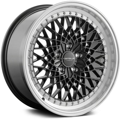 Versus Racing VS626 Black Machined Wheel