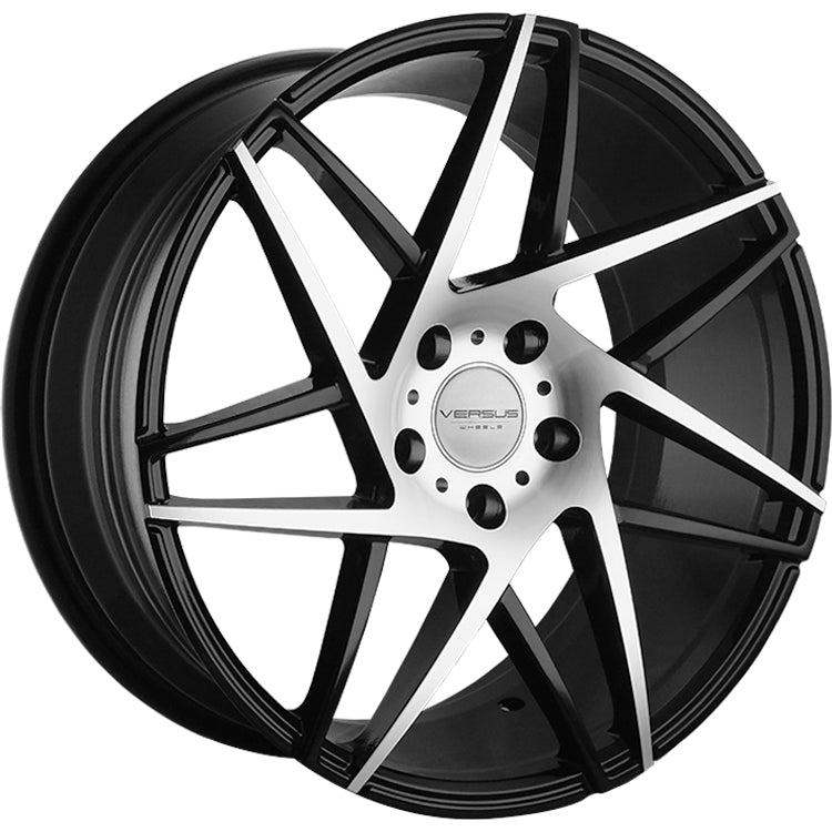 Versus Racing VS6832 Black Machined Wheel