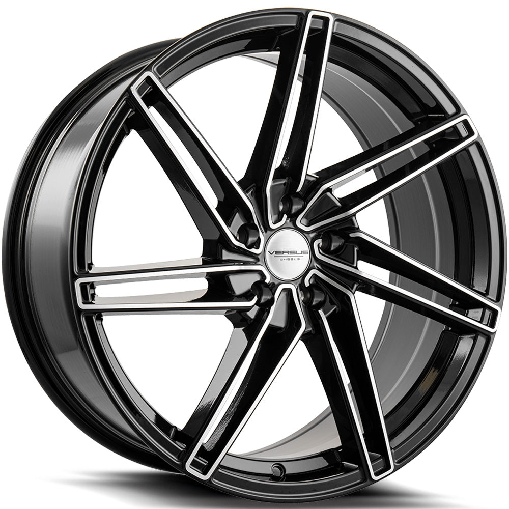 Versus Racing VS88 Black Machined Wheel