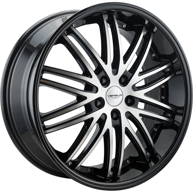 Versus Racing VS907 Black Machined Wheel