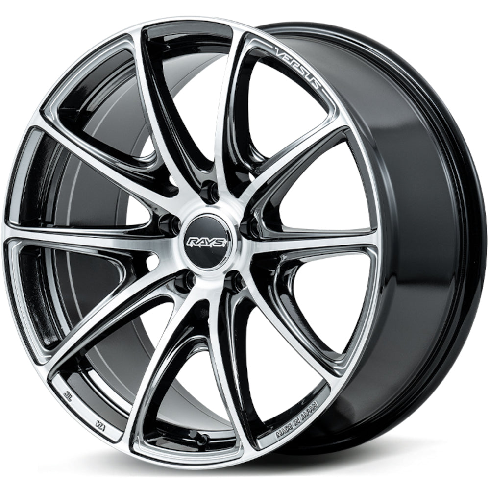 Versus VV25R Black Machined Wheel