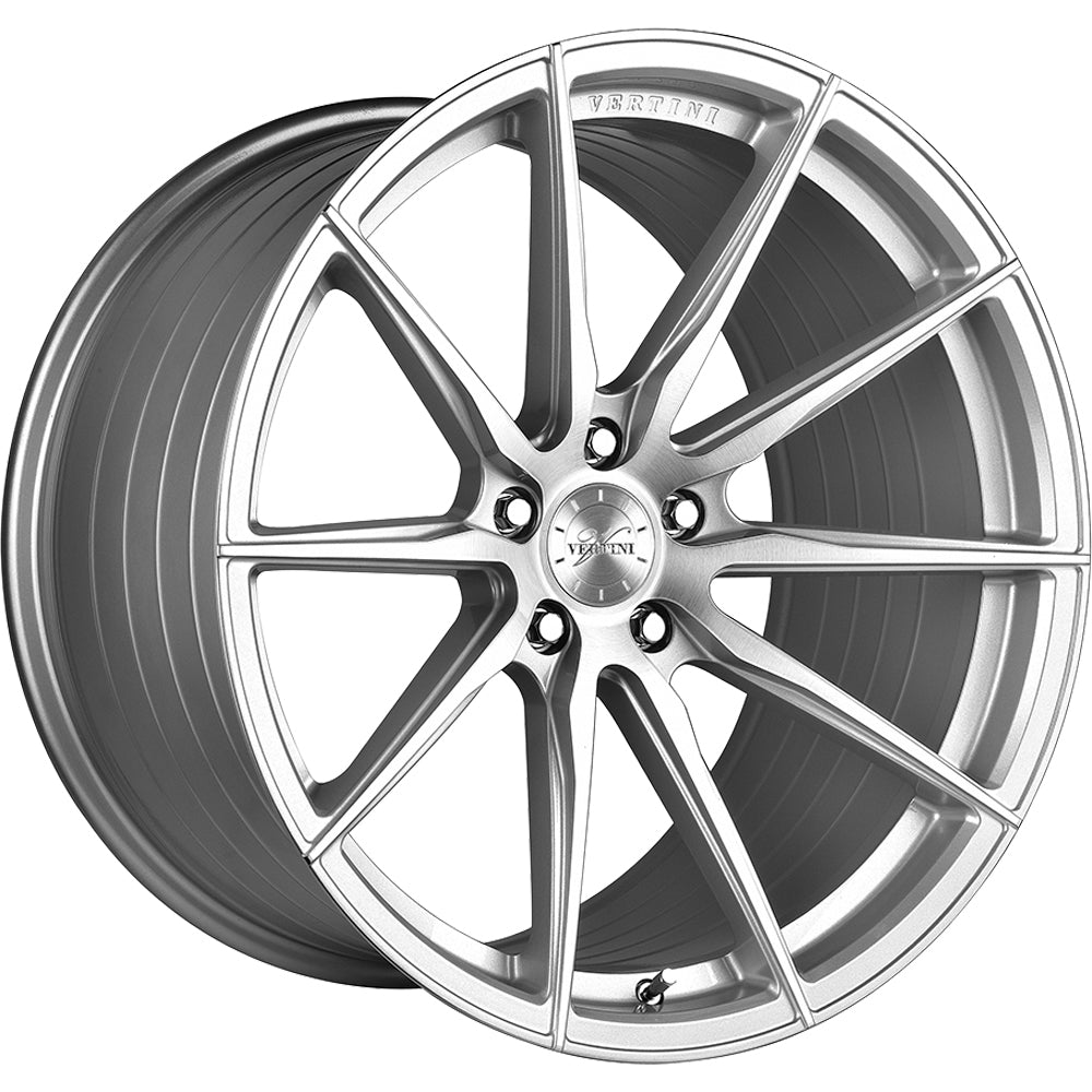 Vertini RF1.1 Silver Machined Wheel