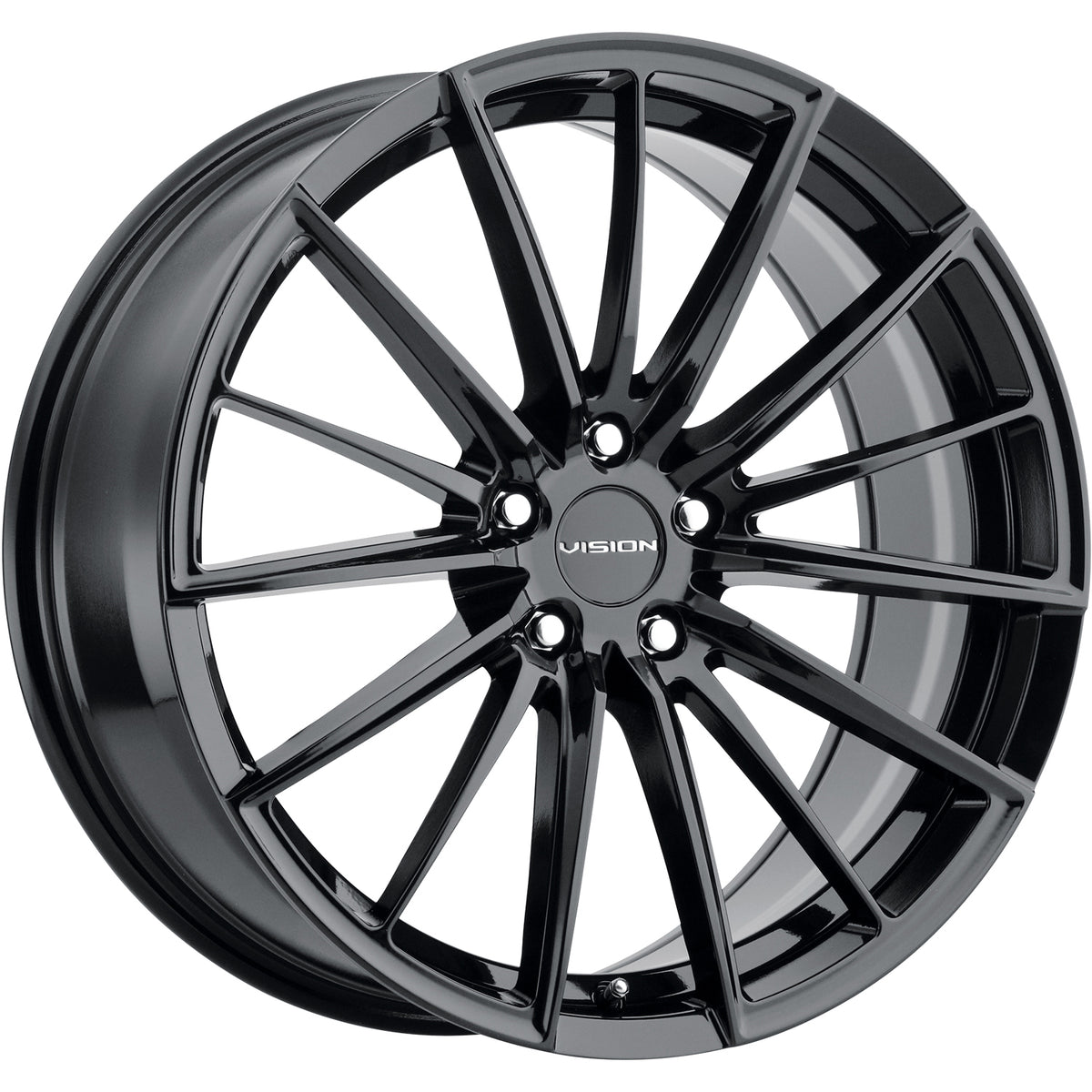 Vision Axis Gloss Black Wheel