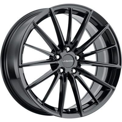 Vision Axis Gloss Black Wheel