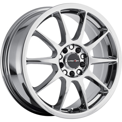 Vision Bane Chrome wheel