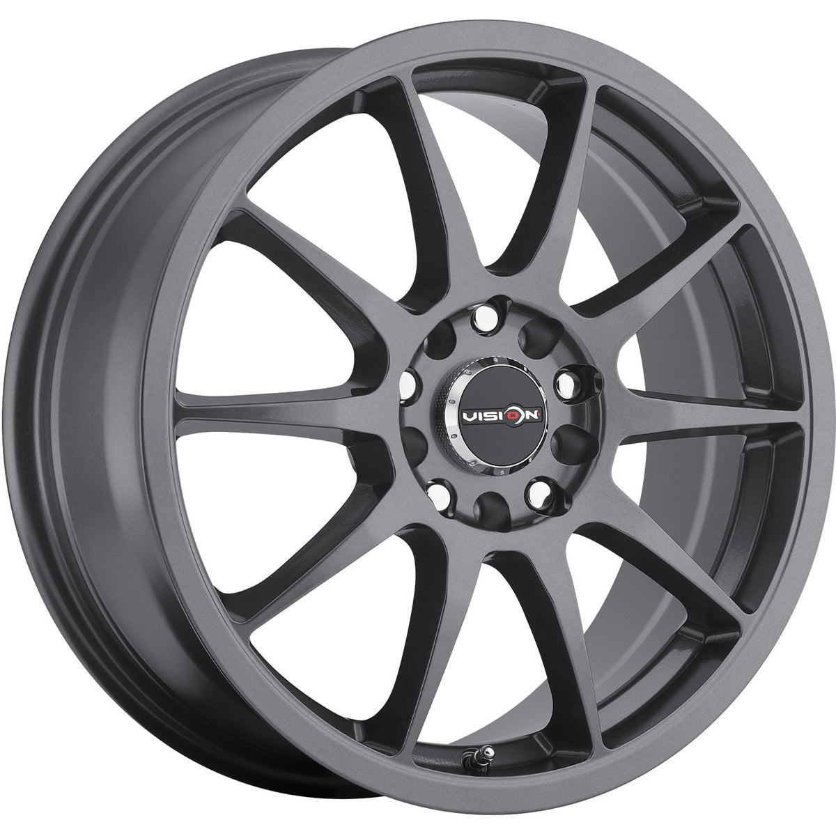 Vision Bane Gunmetal Wheel