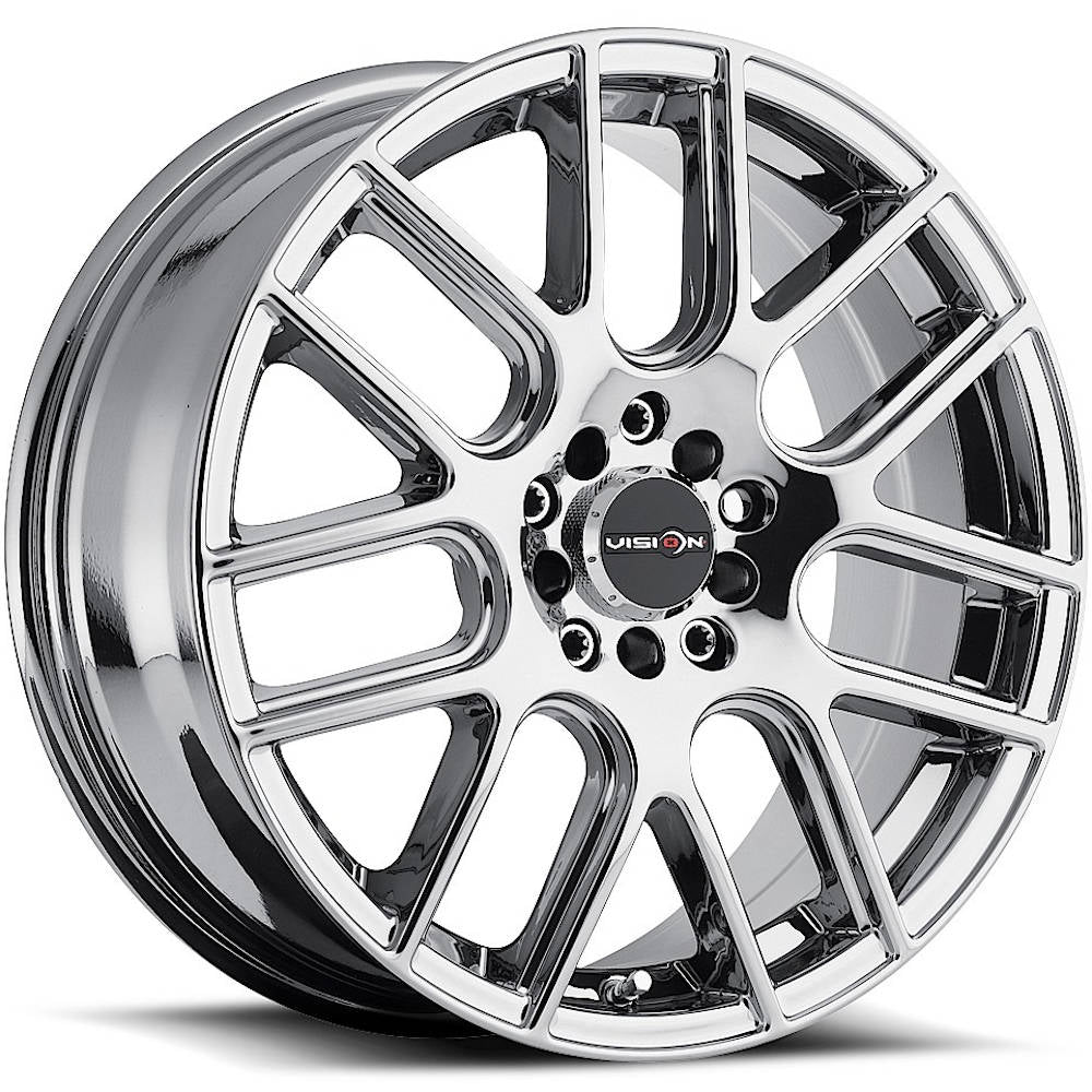 Vision Cross Chrome Wheel