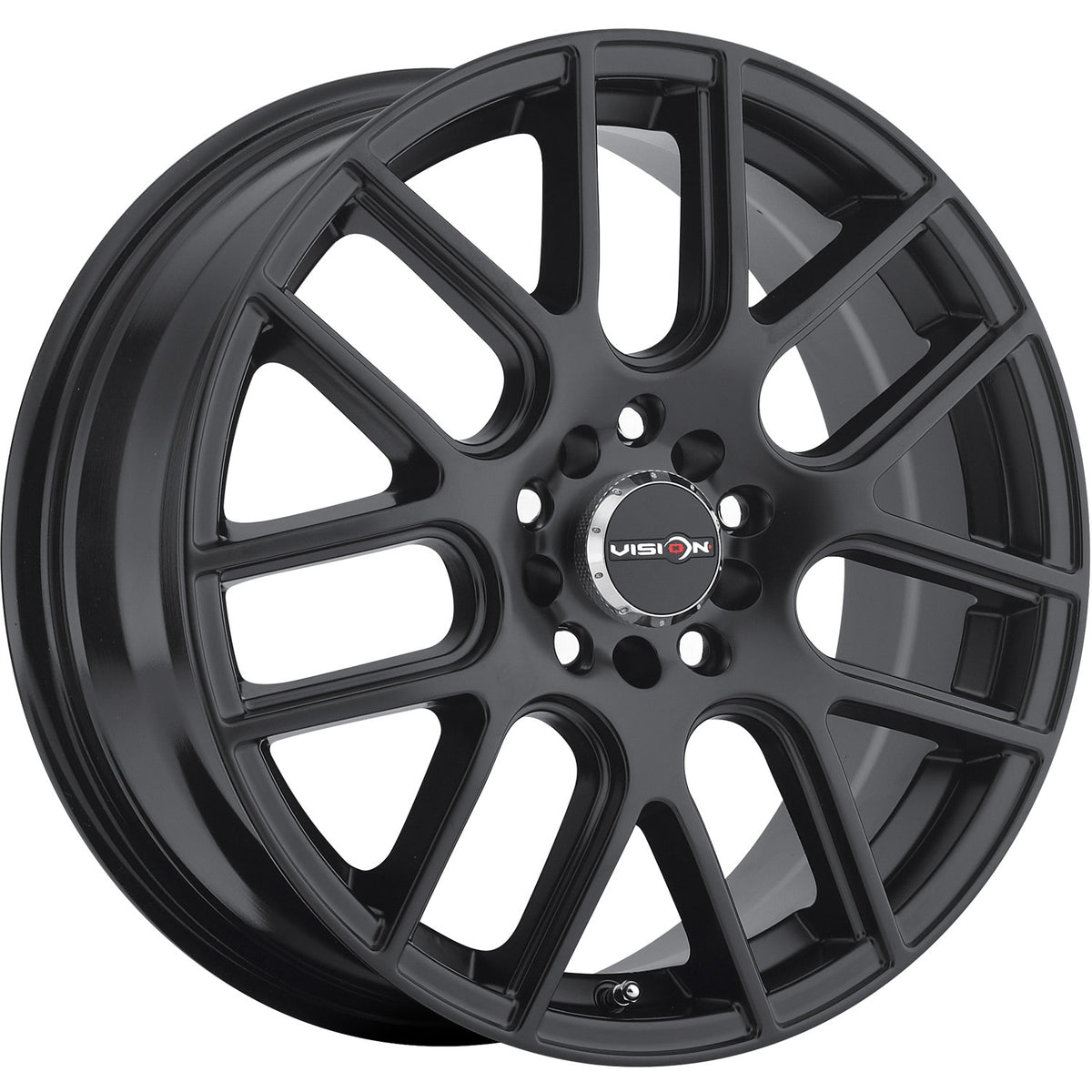 Vision Cross Matte Black Wheel