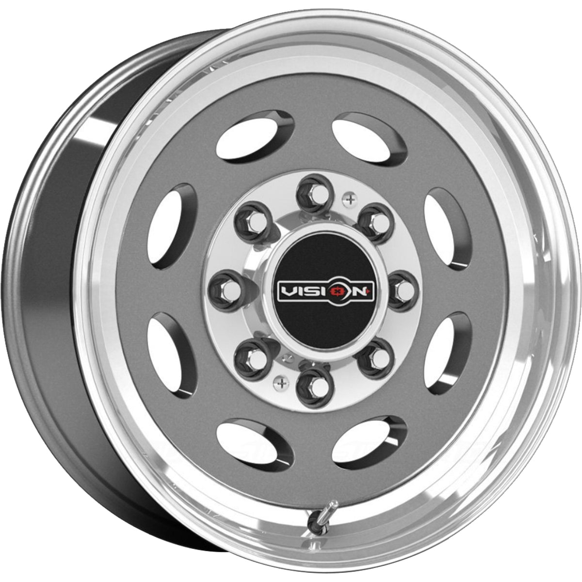 Vision Hauler Single Gunmetal Wheel