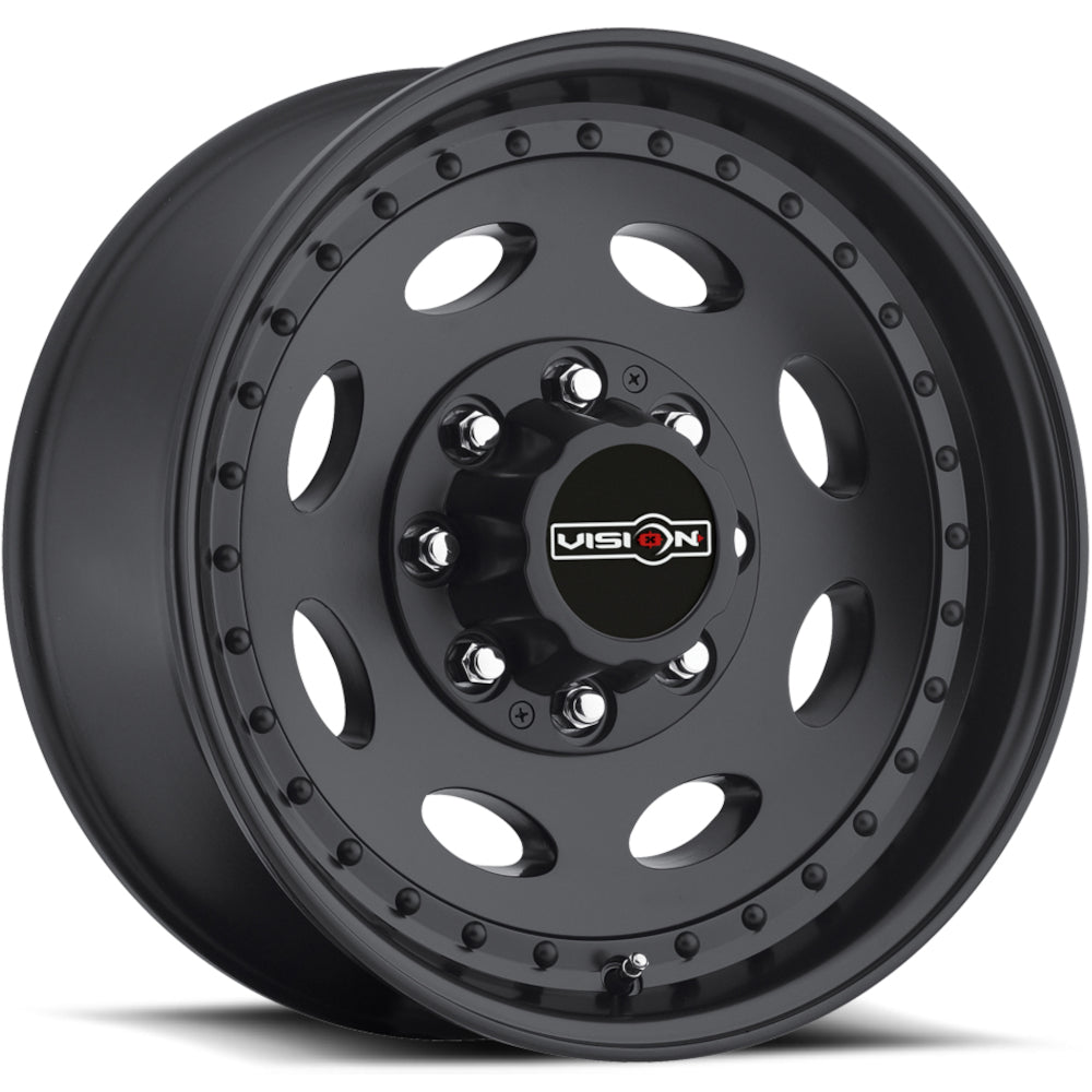 Vision Hauler Single Matte Black Wheel