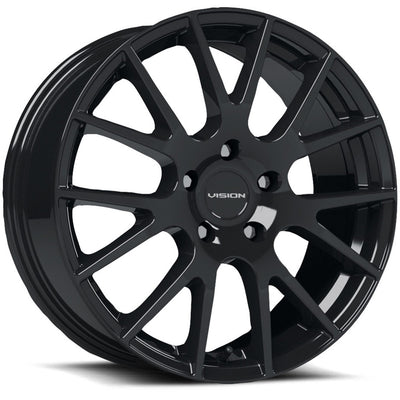 Vision Hellion Gloss Black Wheel