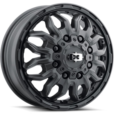 Vision Korupt Dually Satin Black Wheel