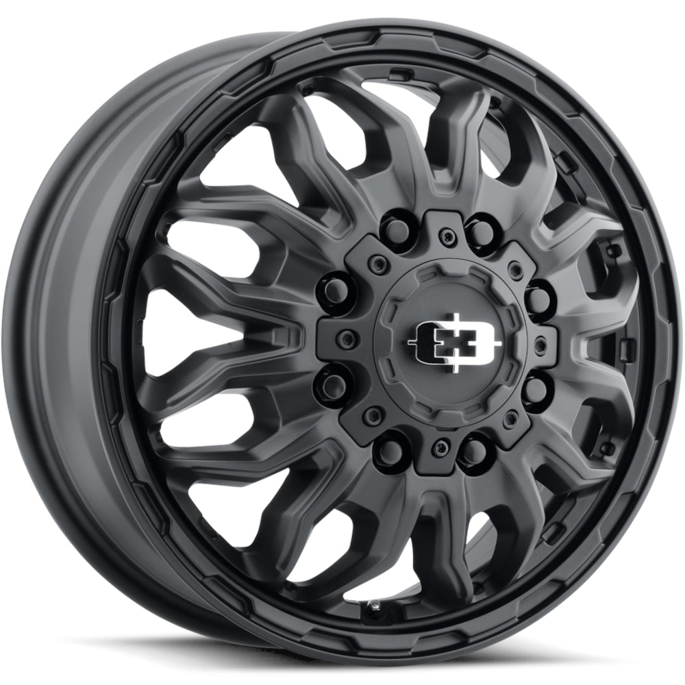 Vision Korupt Dually Satin Black Wheel