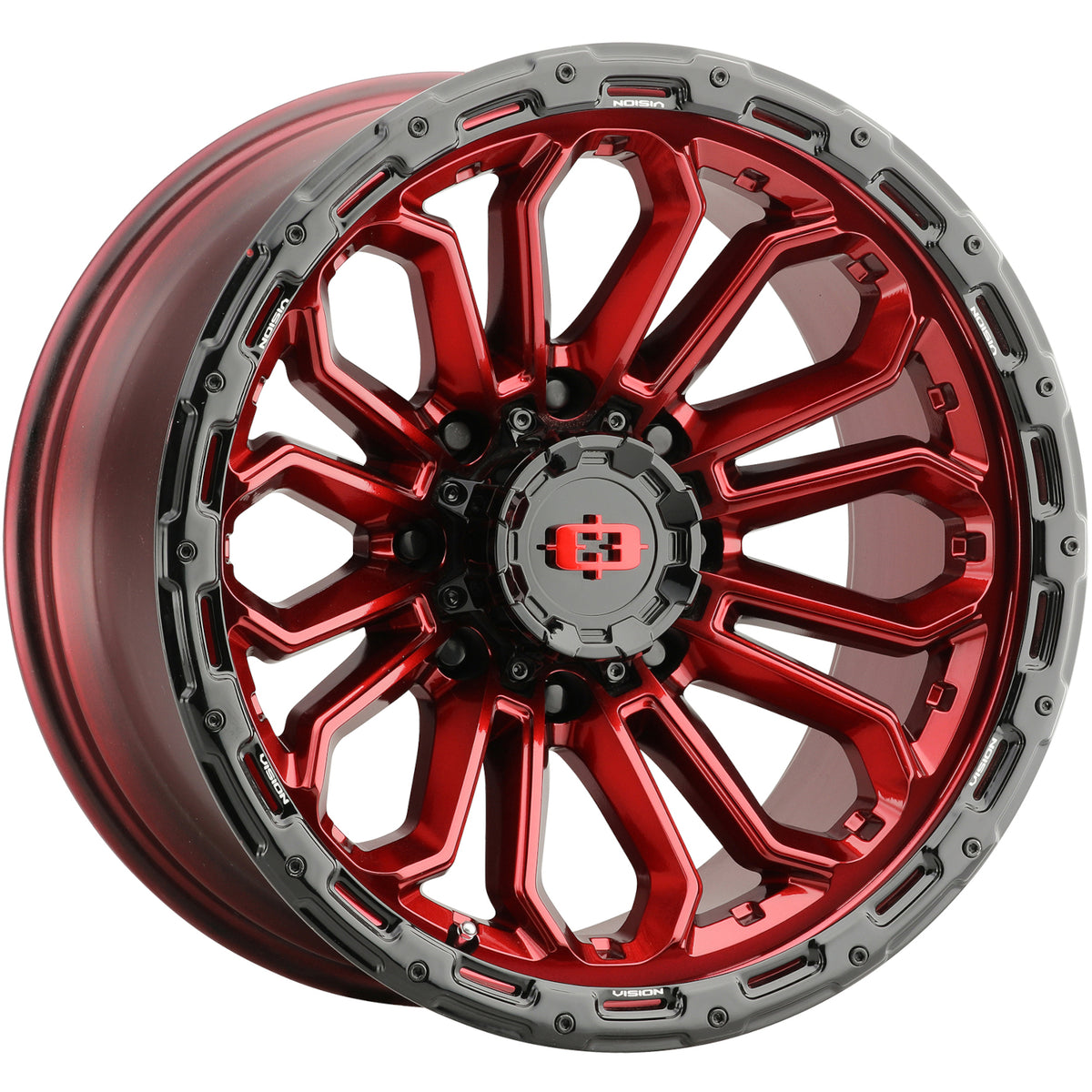 Vision Korupt Red Wheel