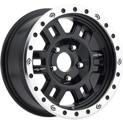 Vision Manx Black Wheel