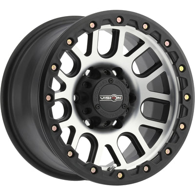 Vision Nemesis Black Machined Wheel