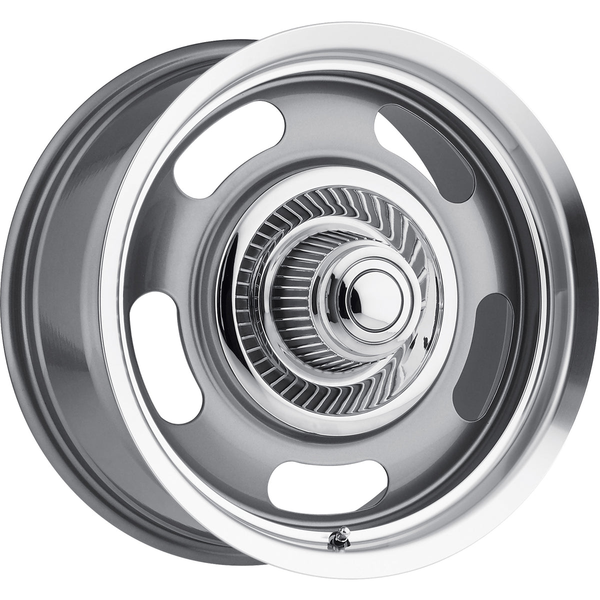 Vision Rally Gunmetal Machined Wheel