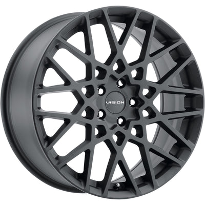 Vision Recoil Satin Black Wheel