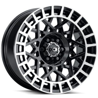 Vision Savage Black Machined Wheel