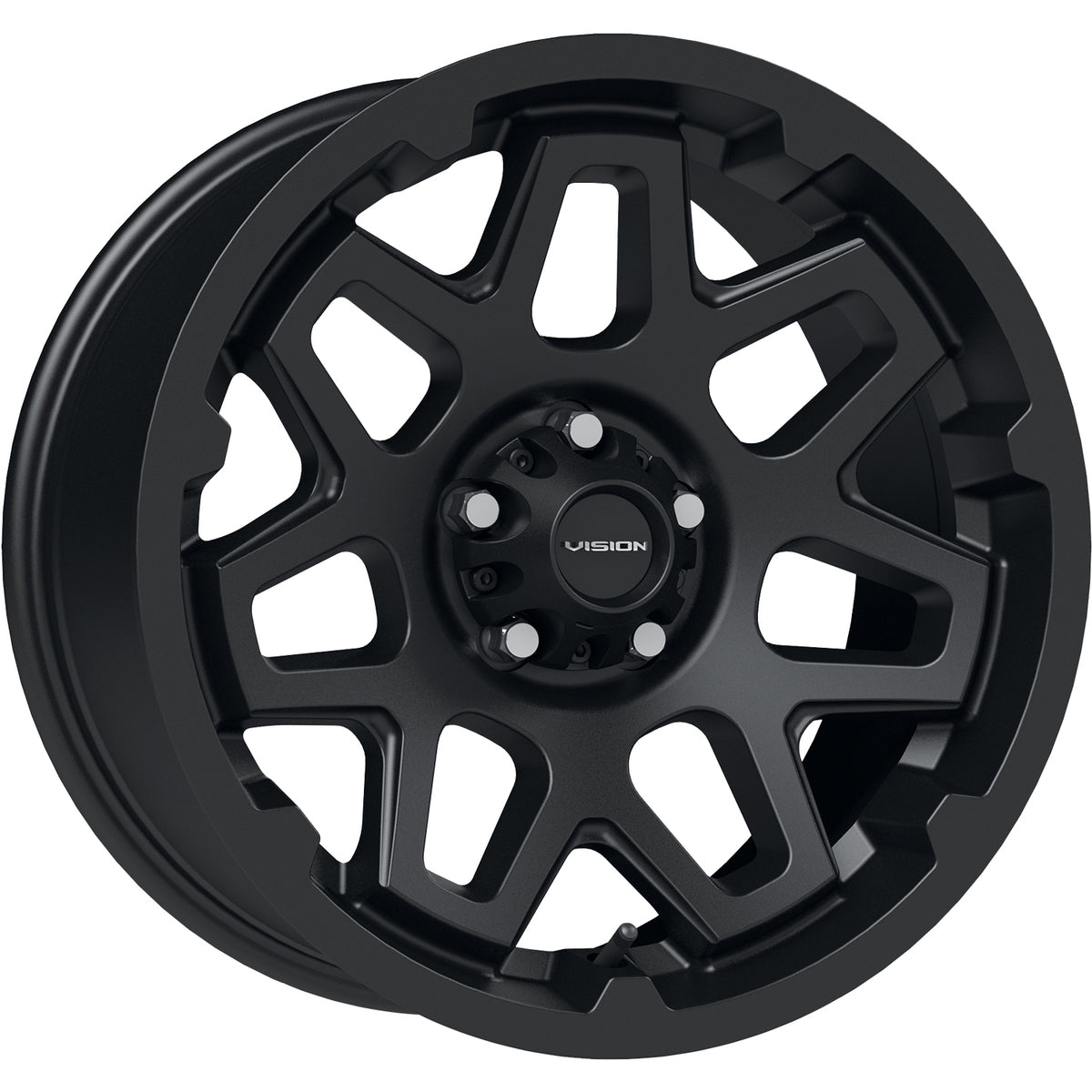 Vision Se7en Satin Black Wheel