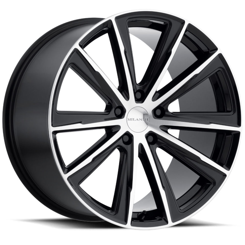 Vision Splinter Black Machined Wheel