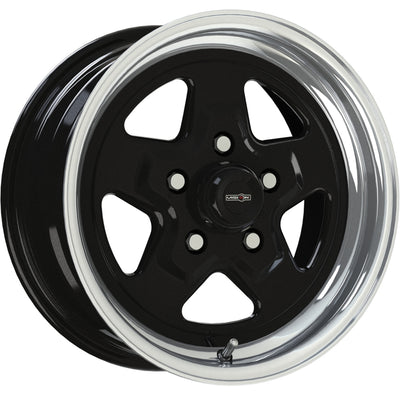Vision Sport Star Black Machined Wheel