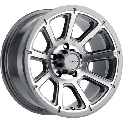 Vision Turbine Gray Machined wheel
