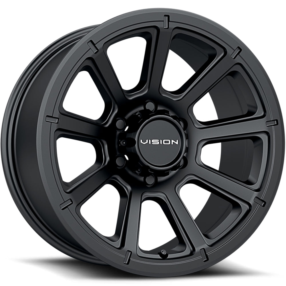 Vision Turbine Matte Black Wheel