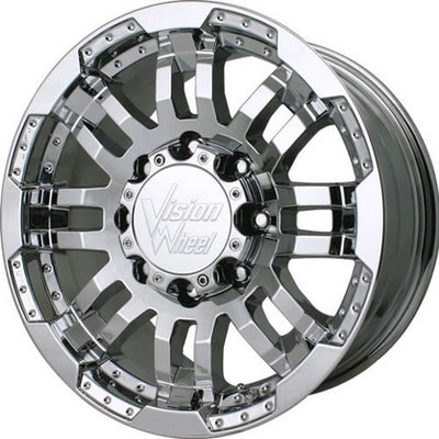 Vision Warrior Chrome Wheel