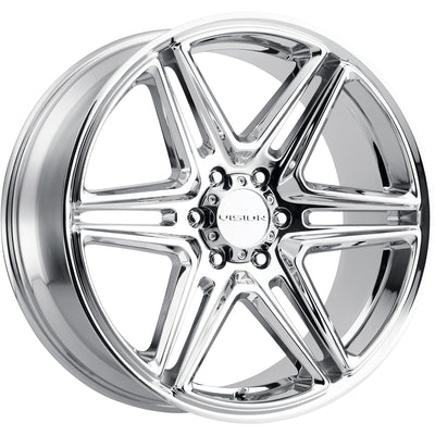 Vision Wedge Chrome Wheel