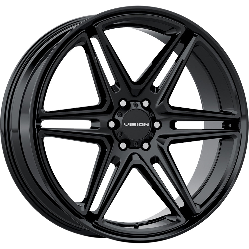 Vision Wedge Gloss Black Wheel