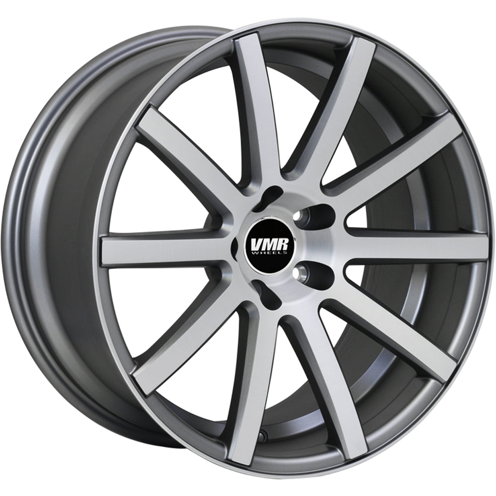 VMR V702 Gunmetal Brushed Wheel