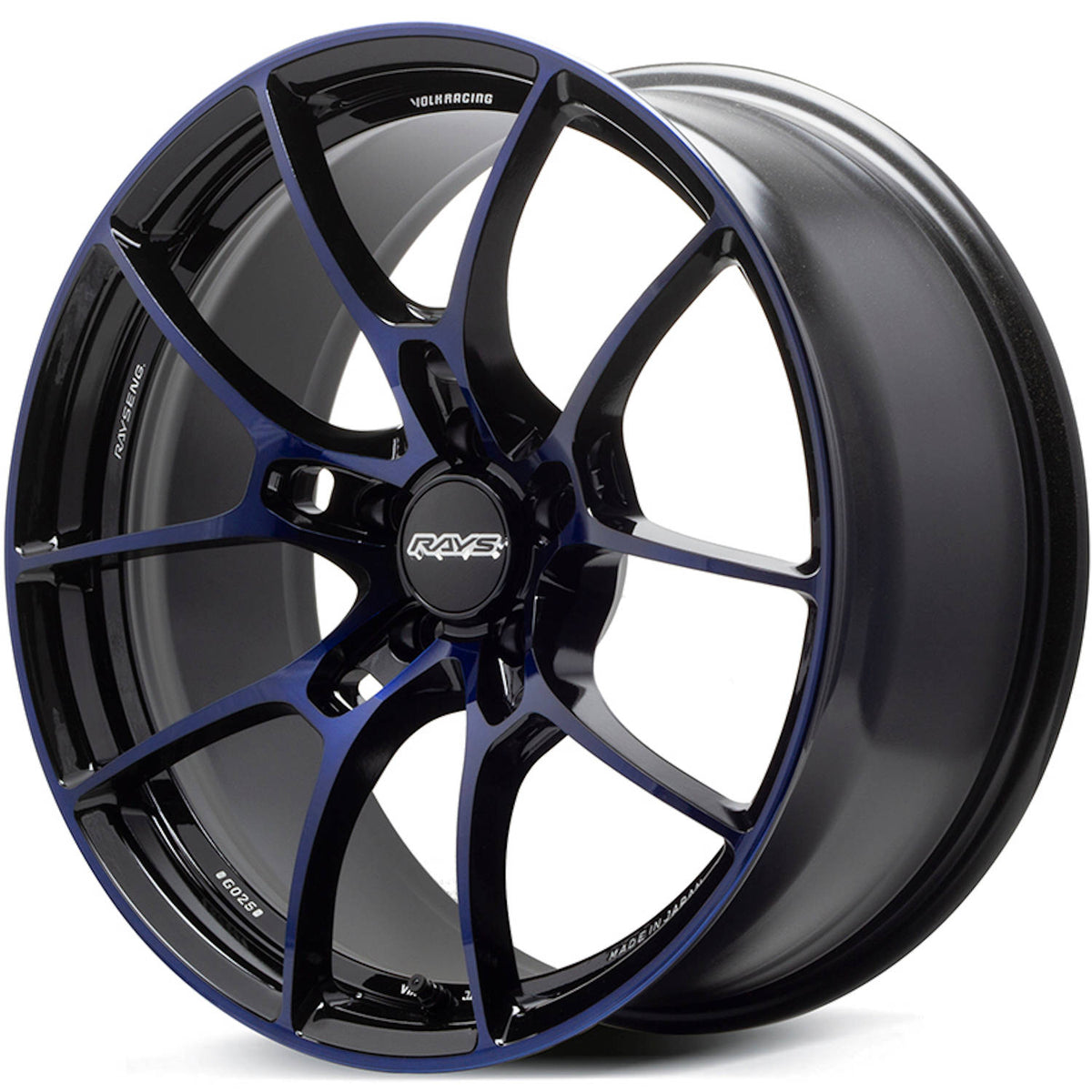 Volk G025 Blue Wheel