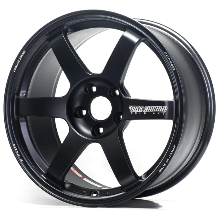 Volk TE37 Saga S-Plus Matte Black Wheel