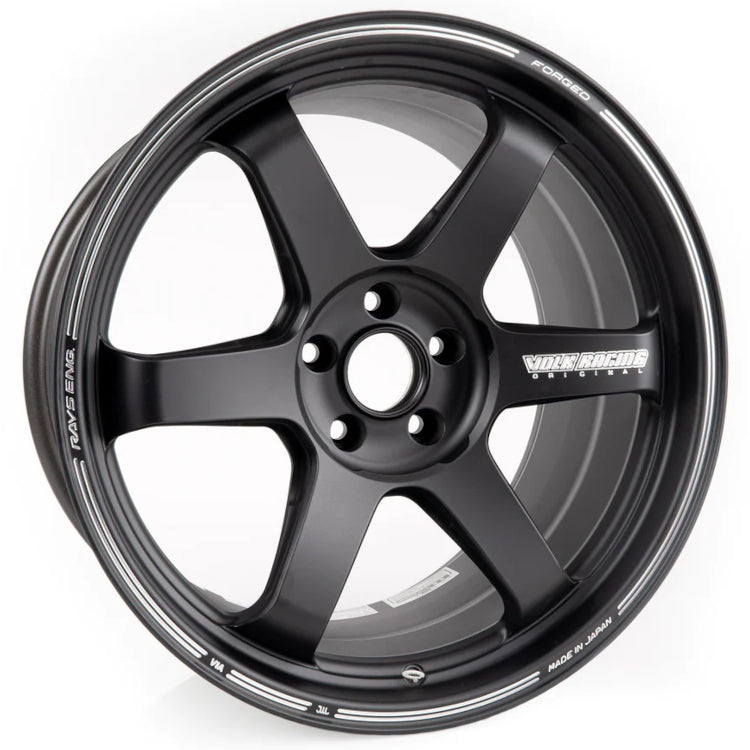Volk TE37 Ultra Track Edition II Black Wheel