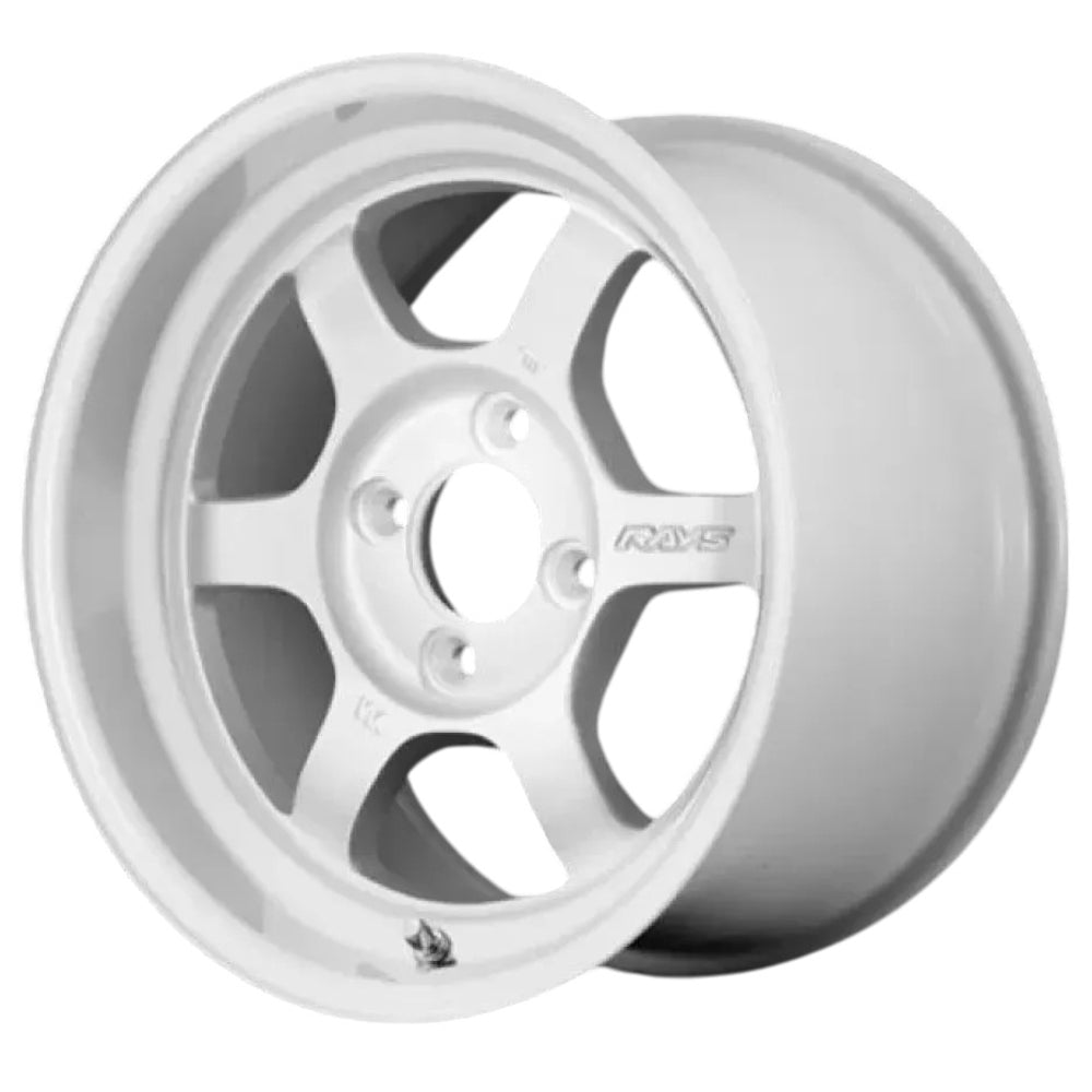Volk TE37V 2324 White Wheel