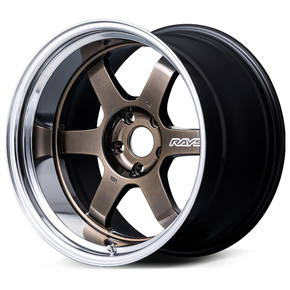 Volk TE37V Spec-SR Bronze Machined Wheel
